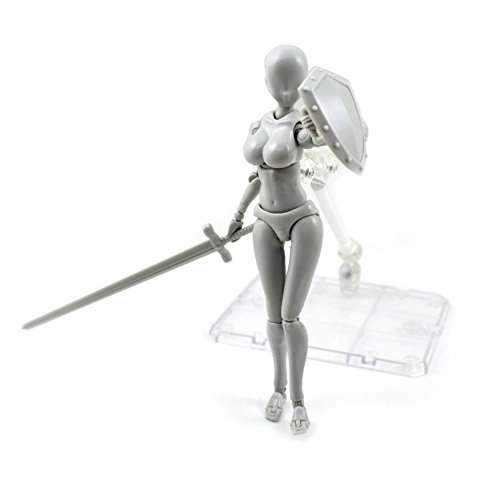 Modelo de Figura de acción, Body Kun DX Set Hombre y Mujer Modelo de Figura de acción Set para SHF Body Kun Doll PVC Body-Chan DX Set 2.0 (Mujer)
