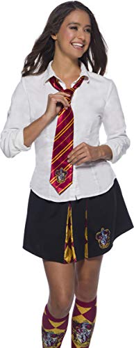 Rubies Oficial Harry Potter Gryffindor Deluxe - Corbata para disfraz (6 años), diseño de Gryffindor