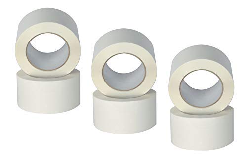 Scocht - Cinta adhesiva blanca, ultrarresistente, ideal para embalar paquetes, medidas 50 mm x 132 m – 6 rollos scocht