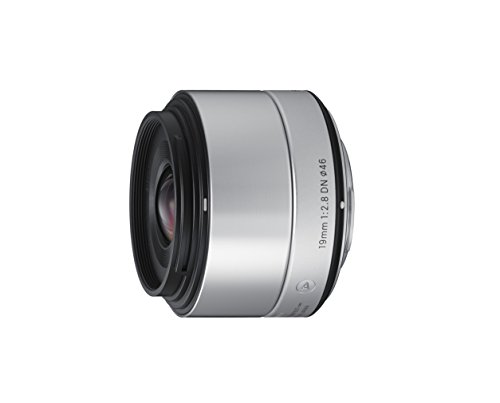 Sigma 19 mm F2.8 DN MFT Art - Objetivo para cámaras Digitales sin Espejo Micro Cuatro Tercios, Plateado
