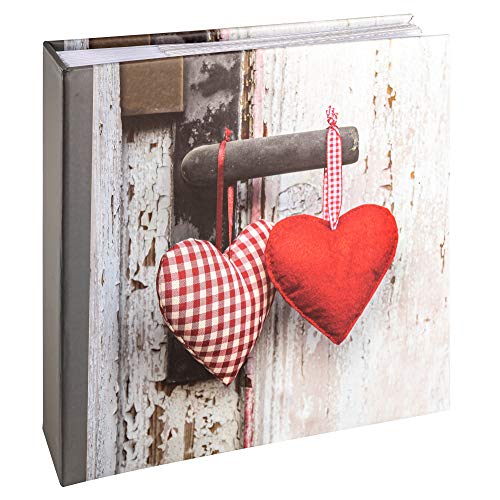 walther design Hearts II - Álbum de fotos (200 fotos de 10 x 15 cm), multicolor