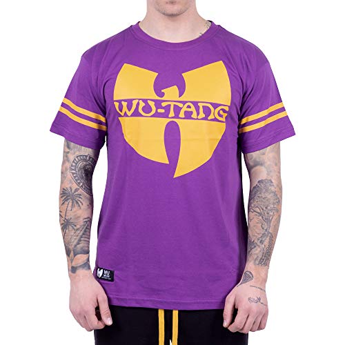 Wu Wear Wu 36 T-Shirt, Camiseta, Moda Callejera Urban, Hip Hop, Hombres, Violet Tamaño XL, Color Purple