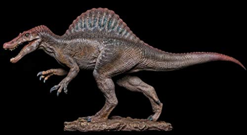 ZFF Mundo Jurásico Grande Pesca Spinosaurus Y 45cm Caza del dragón Tyrannosaurus Modelo