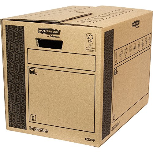 Bankers Box 6206902 - Caja de transporte y mudanza, grande