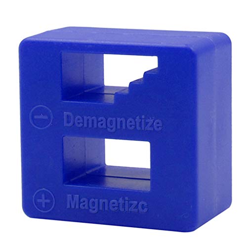 BELTI Mini Herramienta de Recogida magnética 2 en 1 magnetizador desmagnetizador para Puntas de Destornillador