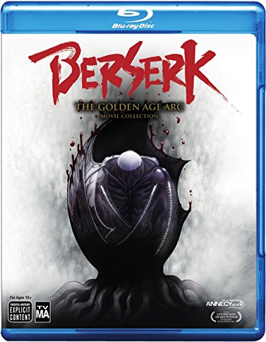 Berserk: The Golden Age Arc Movie Collection (3 Blu-Ray) [Edizione: Stati Uniti] [Italia] [Blu-ray]