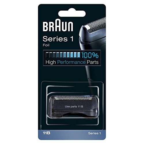 Braun 11B Recambio para afeitadora eléctrica hombre series 1, compatible con 150 y 130, negro