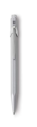 Caran d'Ache 849 Metal Range - Bolígrafo retráctil (aluminio), diseño con forma hexagonal, color gris