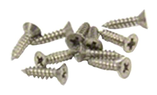 Magnet Expert - Tornillos de acero inoxidable de 4 mm de diámetro x rosca de 2,2 mm de diámetro x 9,5 mm de largo (10 unidades)