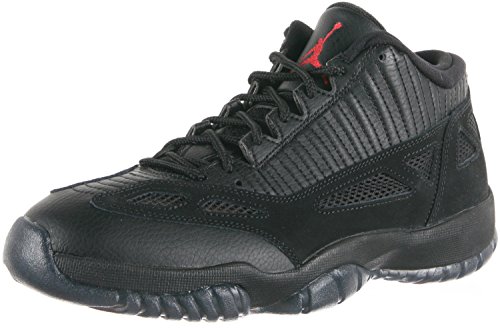Nike Air Jordan 11 Retro Low, Zapatillas de Baloncesto para Hombre, Negro/Rojo (Black/True Red), 40 EU