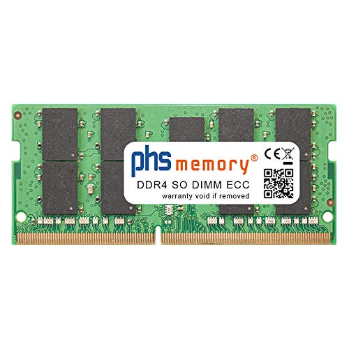 PHS-memory 16GB RAM módulo para Synology DiskStation DS1621+ DDR4 SO DIMM ECC 2666MHz PC4-2666V-P