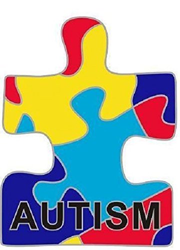 Pin para solapa, diseño de campaña para la concienciación sobre el autismo