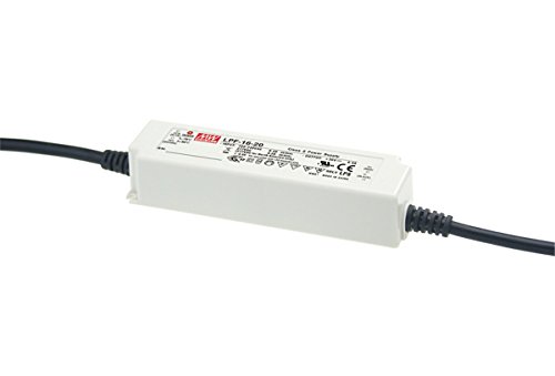 [powernex] Mean Well LPF-16 – 42 42 V 0,39 A 16.38 W con PFC LED de conmutación de salida única Fuente de alimentación