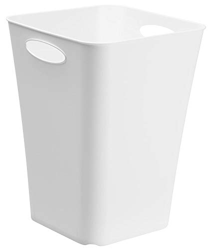 Rotho Living, caja de almacenamiento cuadrada 23l, Plástico PP sin BPA, blanco, 23l 29.5 x 29.5 x 39.5 cm