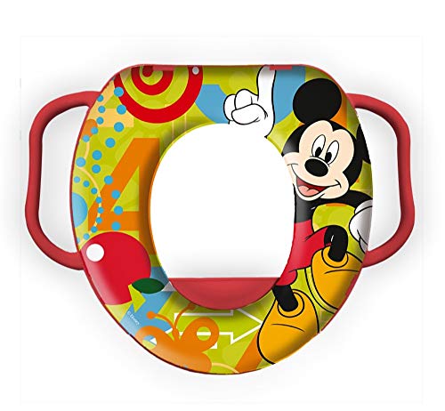 Star Disney Mickey Mouse & Friends Asiento para orinal para bebé, dimensiones: 35 x 30 x 7 cm.