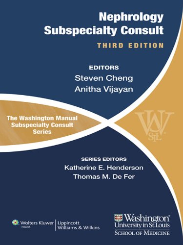 The Washington Manual of Nephrology Subspecialty Consult (The Washington Manual Subspecialty Consult Series) (English Edition)