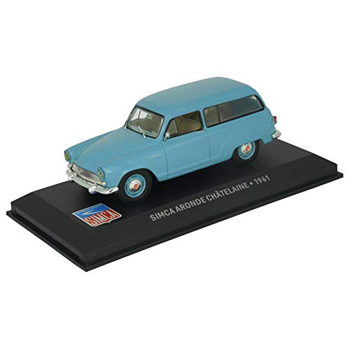 Altaya by Ixo Modelo de Coche en Miniatura Tipo para Simca Aronde Châtelaine - 1961 - (1:43) - Azul