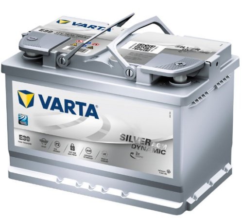 Batería Varta E39 SIL-DYN-AGM 12 V 70 Ah 760EN Dim: 278 x 175 x 190 B13