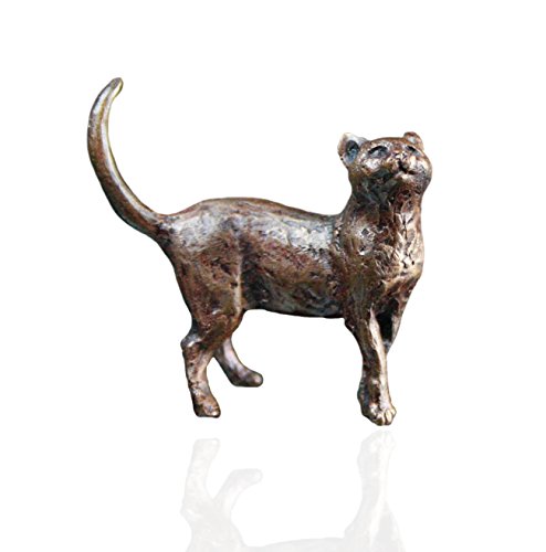 Bronce de gato de pie – BRONCE figuras en miniatura – Butler & Peach.