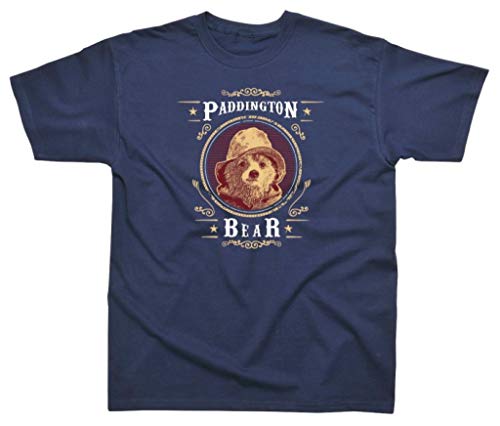 Camiseta para niños con licencia oficial de Paddington Bear 100% algodón con diseño clásico vintage impreso en la parte delantera. Disponible en edades 1-2, 3-4, 5-6, 7-8 y 9-10.