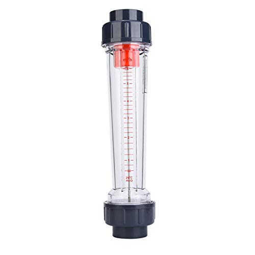 Caudalímetro de líquido, Ptfe 380 X 90 X 90Mm Caudalímetro de agua, 4% de precisión para ≤0.6Mpa 0-60 ° C Herramienta de medición de líquidos 0.6-6m³ / H