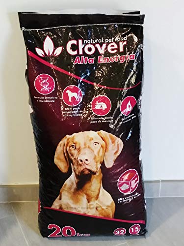 Clover 20 Kg pienso Alta energía para Perros