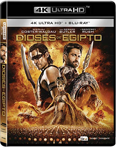 Dioses De Egipto Blu-Ray + Uhd 4k [Blu-ray]