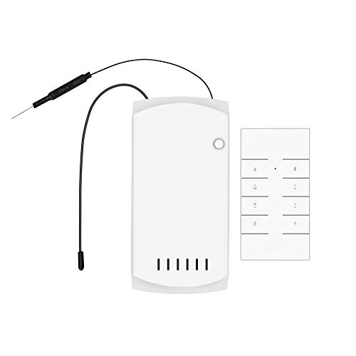 Docooler iFan03 Interruptor de Ventilador Inteligente WiFi Controlador de luz de Ventilador de Techo 433 RF App Control Remoto por Voz Ajuste la Velocidad de Trabajo con Alexa Google Home Nest