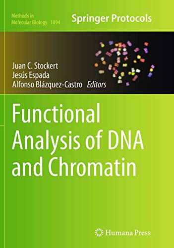 Functional Analysis of DNA and Chromatin (Methods in Molecular Biology)