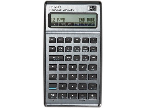 Hewlett Packard HP17BIi+ - Calculadora Financiera, color negro