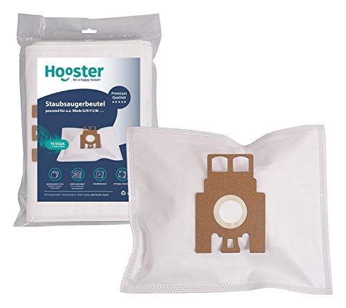 Hooster - 10 bolsas para aspiradora Miele Electronic 3525, 3525.0, 3525/0, 3525-0 con filtro adicional de fieltro