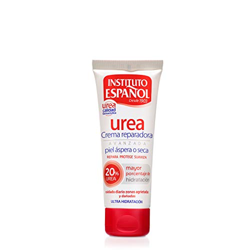 Instituto Español Urea Ultra Hidratación Crema reparadora avanzada para piel áspera o seca, 20% urea, 75 ml