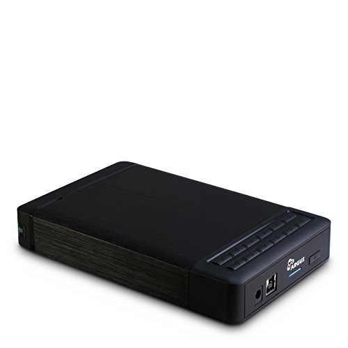 Inter-Tech Argus GD-35LK01 3.5" Caja de Disco Duro (HDD) Negro - Disco Duro en Red (3.5", SATA, Serial ATA II, Serial ATA III, 26 mm, 16 TB, 3.0 (3.1 Gen 1), Caja de Disco Duro (HDD))