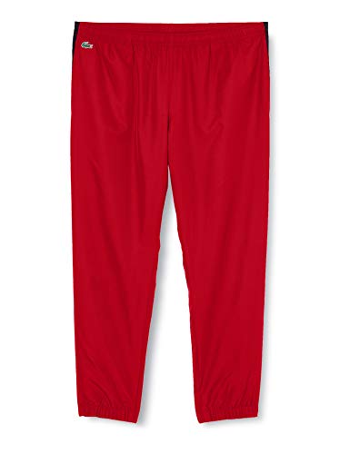 Lacoste XH1641 Pantalones de Vestir, Rubis/Marine-Blanc, XL para Hombre