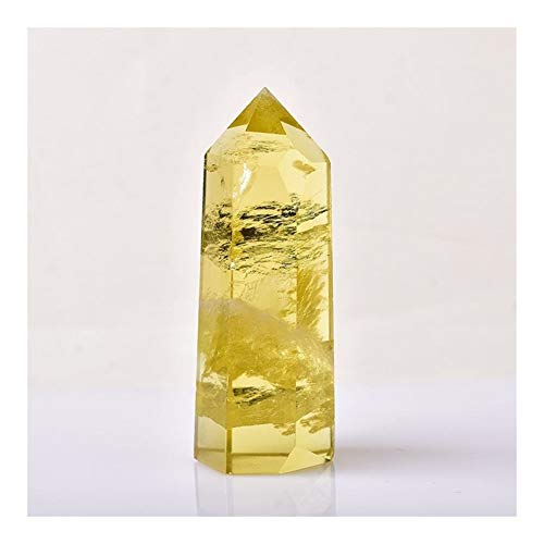 LOMAX Natural Cristales, Cristales de topacio curativas, Piedras curativas Cristales y Piedras curativas Son adecuados for la decoración de los Muebles de Bricolaje (Size : 40 50mm)