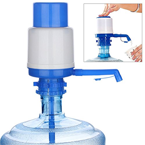 MovilCom® - Dispensador Agua para garrafas | Dosificador Agua garrafas Compatible con garrafas de 5, 10 y 20 litros | Grifo Botella Agua 5 litros | garrafas diámetro 55mm
