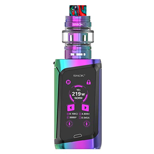 Original SMOK Morph 219 Kit E Cigarrillo 219W Mod con TF Tank 6ml Sin nicotina sin humo (7-Color and Black)