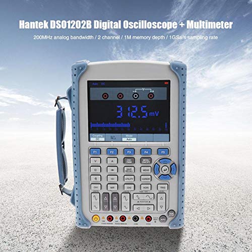 Osciloscopio de doble ventana 1GSa / s frecuencia de muestreo DSO1202B Osciloscopio TFT Pantalla LCD en color Osciloscopio de alto(European regulations)