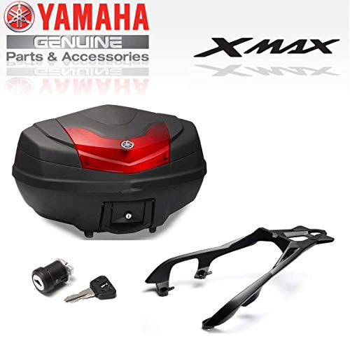 Pack baul Top Case City de 50l Completo XMAX18CASE50 Original Yamaha X-MAX 300 Desde 2017-