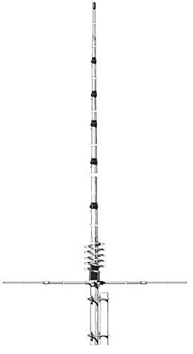 Sirio Antenne Antena CB Fija 5/8 λ Ground Plane, frecuencia 27 – 30 MHz, Ganancia 3,35 dBi, Potencia máxima 3000 vatios (CW) Corto Time, Altura 7,23 m, de Aluminio con radiales