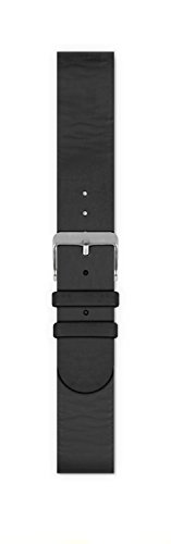 SPC Smartee Leather - Pulsera Smartwatch, Color Negro