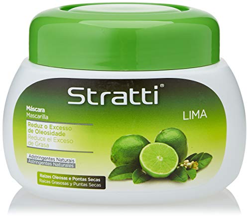 Stratti Lima - Mascarilla Frescura y Equilibrio con Keratina - 550 gr