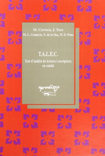T.A.L.E.C.: Test d'anàlisi de lectura i escriptura en català (Aprendizaje)