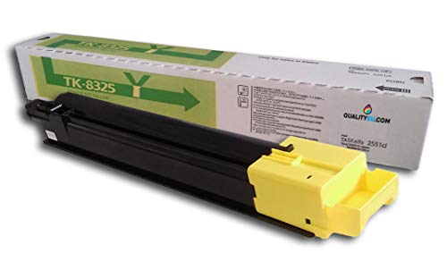 Tóner Compatible TK-8325 (1T02NPANL0) Amarillo con la Impresora Kyocera TASKalfa 2551ci asegurada al Mejor Precio garantizado!