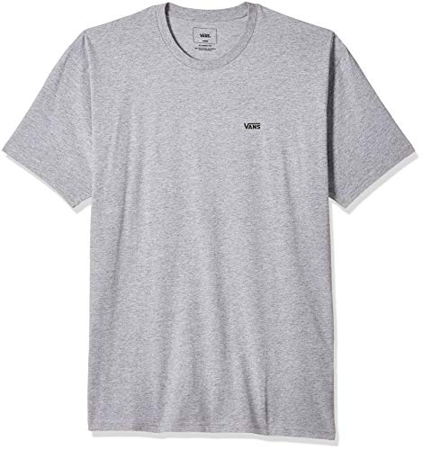 Vans Herren Left Chest Logo Tee T - Shirt, Grau (Athletic Heather), XX-Large (123 - 132 cm)