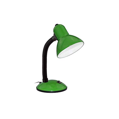 Wonderlamp W-F000002 W-F000002-Flexo LED de Cuerpo Flexible 6W de Potencia Mod. Backs to 50's luz Neutra (4000K) Color Verde, 220 W