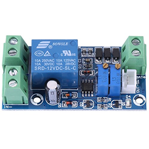 X802 12V Placa de Protección de Batería de Carga Subtensión Encienda/apaga Automáticamente Módulo de Controlador de Carga para Batería de Panel