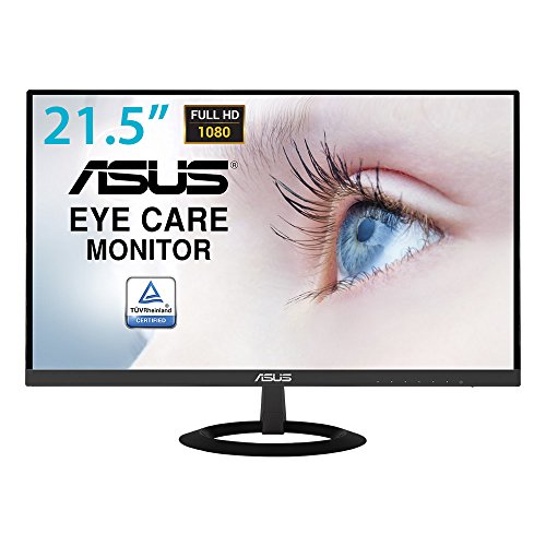 ASUS VZ229HE LED display 54,6 cm (21.5") Full HD Plana Mate Negro - Monitor (54,6 cm (21.5"), 1920 x 1080 Pixeles, Full HD, LED, 5 ms, Negro)