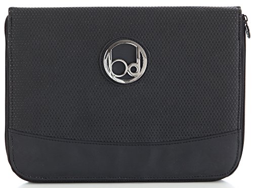 Bimbi 31505135 - Portadocumentos, diseño dots, 19 x 26 cm, color negro