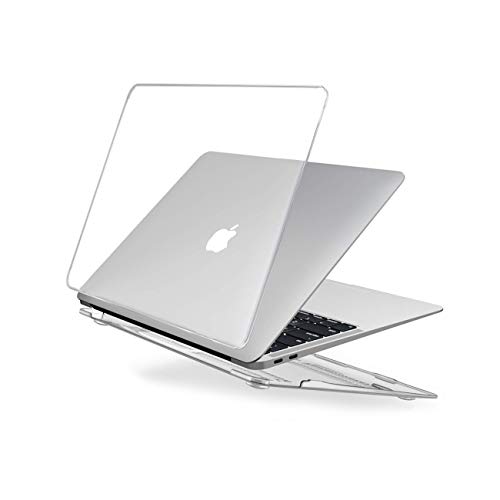 EooCoo Funda para 2020-2016 MacBook Pro 13 Pulgadas M1 A2338 A2289 A2251 A2159 A1989 A1706, Cubierta de Plástico Dura Carcasa para Nuevo MacBook Pro 13 con Touch Bar - Cristal Transparente